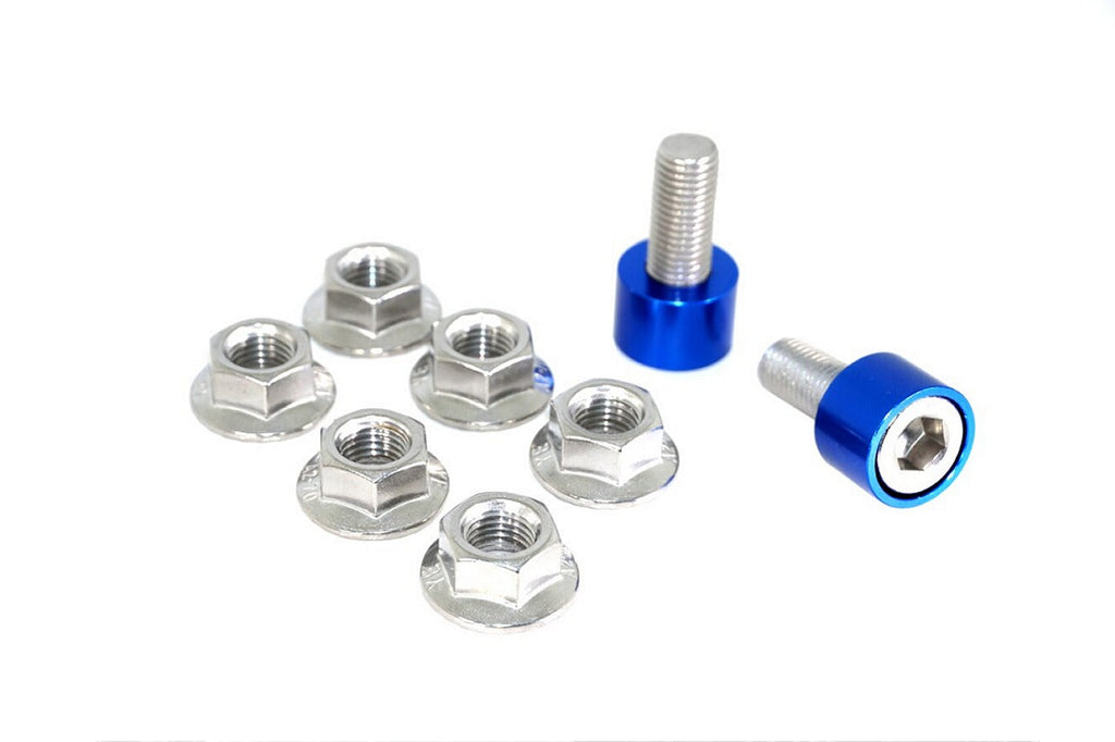 ZSPEC Strut Bar Stainless/Billet Fastener Kit | 2008-2015 Mitsubishi Evo X (00843612199508)