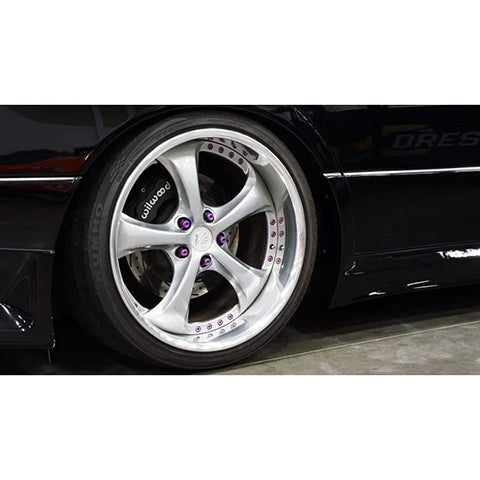 Dress Up Bolts Blue Titanium M12x1.5 Lug Nuts (LGNT-003-Ti)