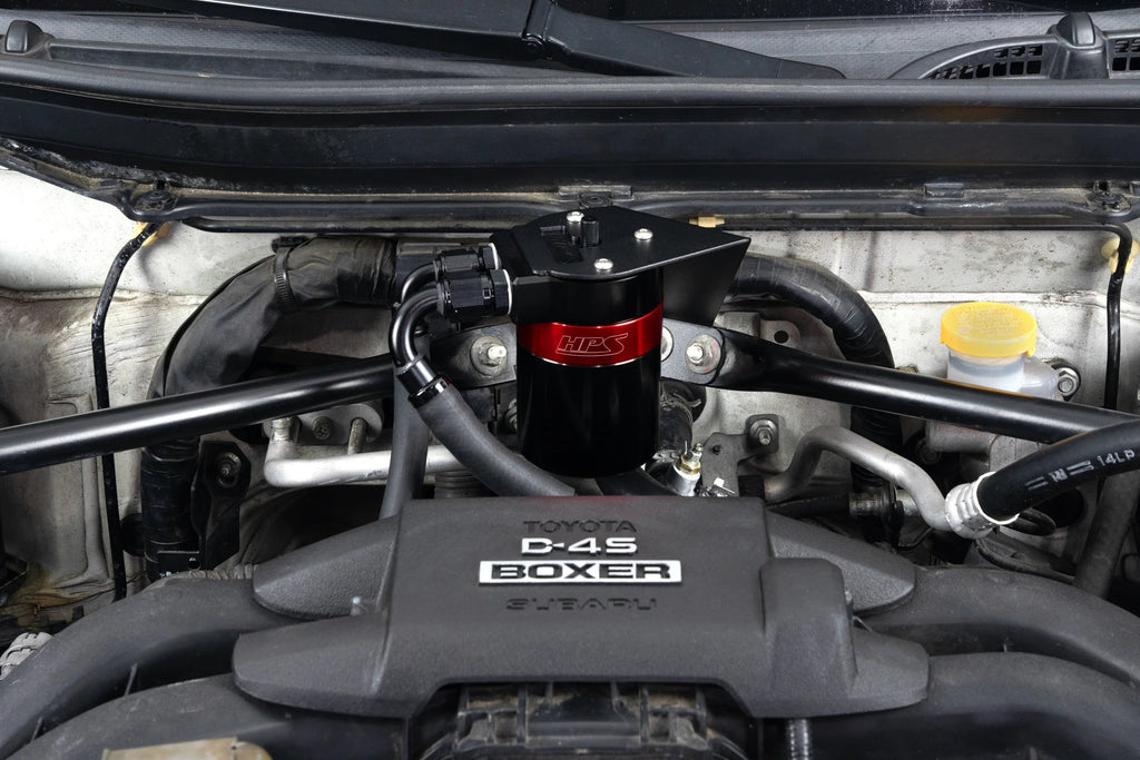 HPS Aluminum Oil Catch Can Kit | 2022+ Subaru BRZ / Toyota GR86 & 2013-2021 BRZ / FR-S / 86 (860-026/030)