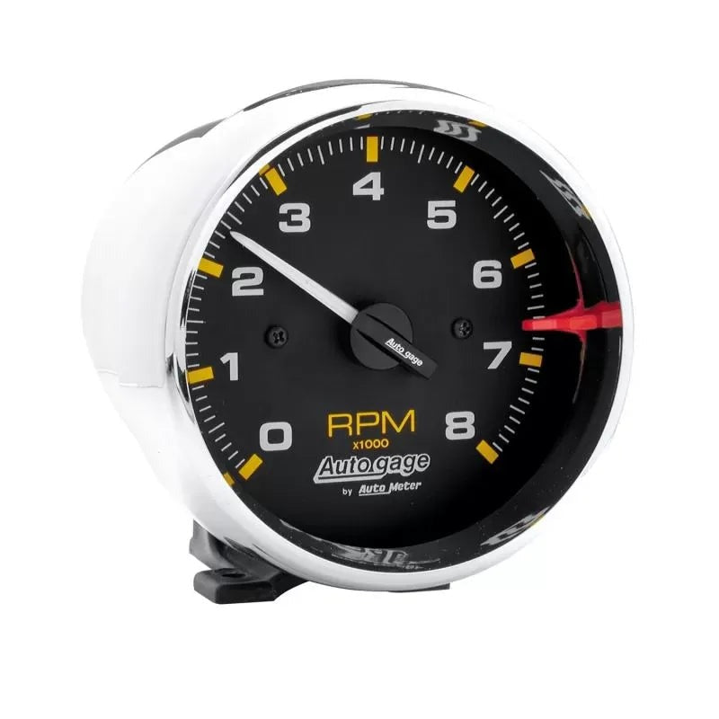 Autometer 3-3/4" 0-8000 RPM Pedestal Tachometer Gauge Auto Gage | Universal (2301)