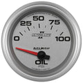 Autometer 2-5/8" 0-100 PSI Oil Pressure Gauge ULTRA-LITE II | Universal (7727)