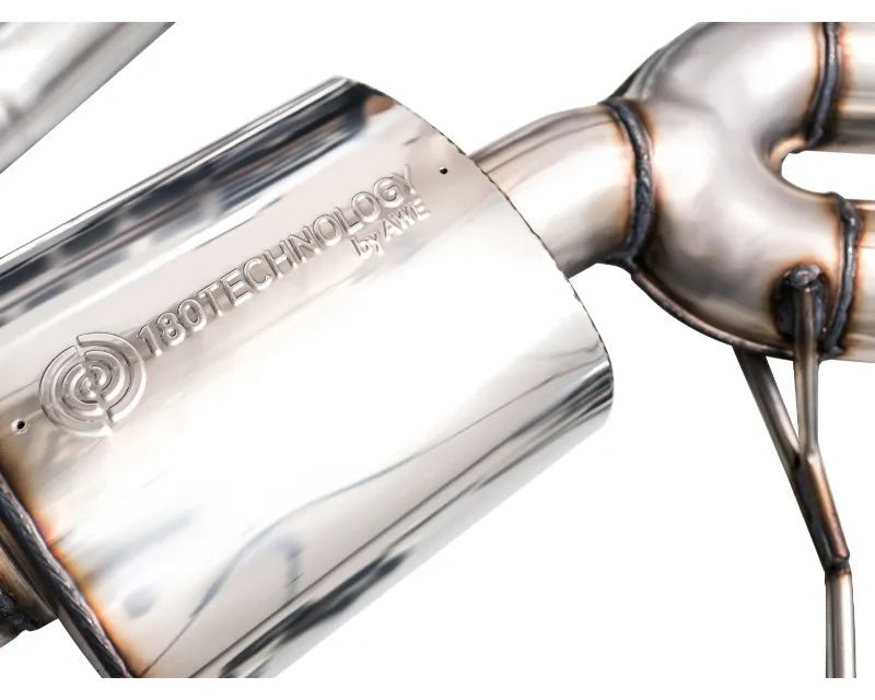 AWE Touring Edition Catback Exhaust for '22+ Porsche Macan 2.9TT - Chrome Silver Tips (3015-42952)