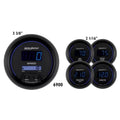 Autometer 3-3/8" & 2-1/16" COBALT Digital 5-Piece Gauge Kit | Universal (6900)
