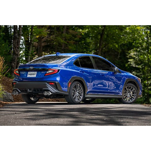 MBRP 3" Quad Tips Cat-Back | 2022+ Subaru WRX