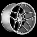 Rohana Wheels RFX11 Titanium Silver w/ Machined Brushed Spoke Faces 20x11 | 5x115 (RFX1120115115BT20)
