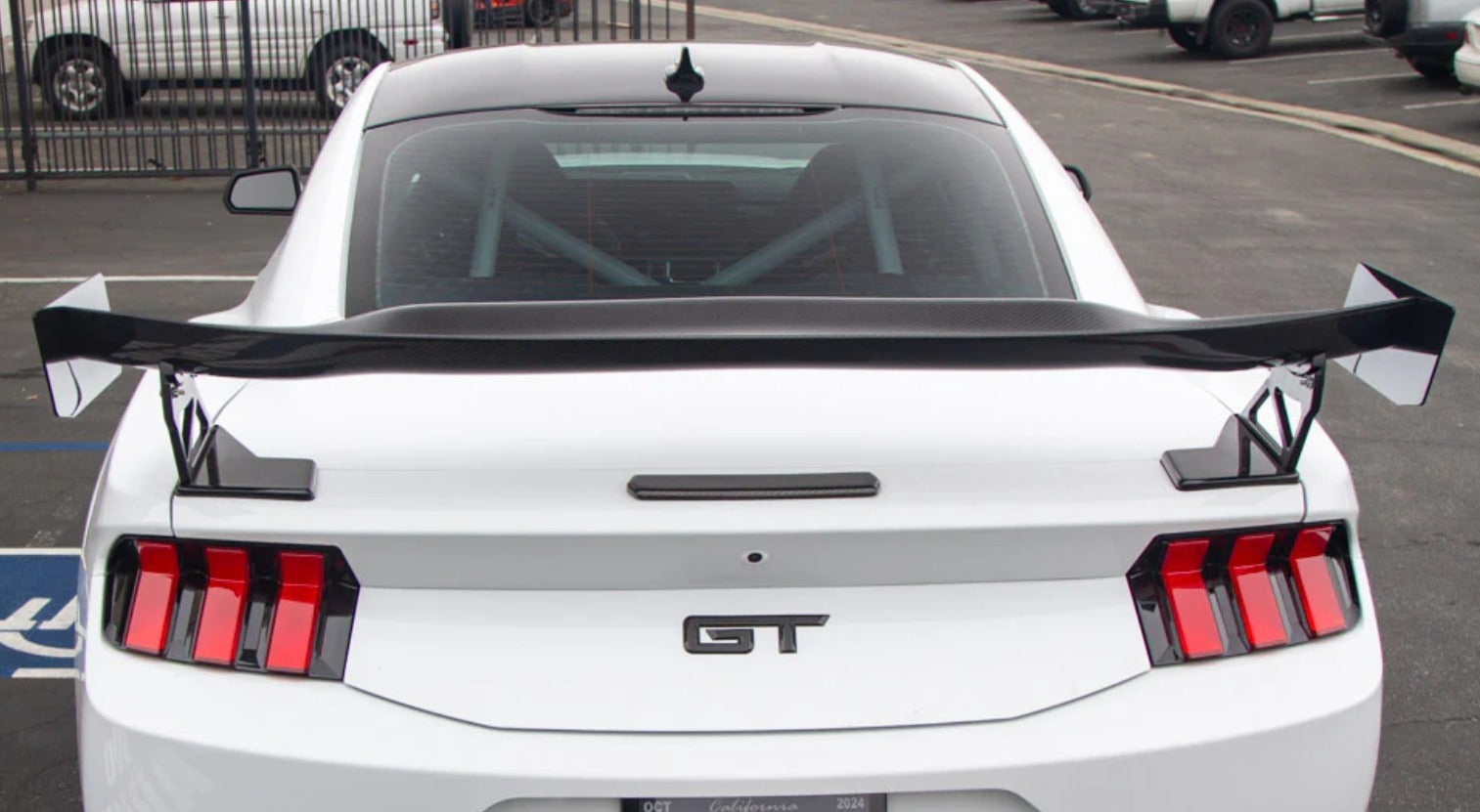 APR Performance S650 GTC-200 Adjustable Wing | 2024+ Ford Mustang (AS-106024/5)