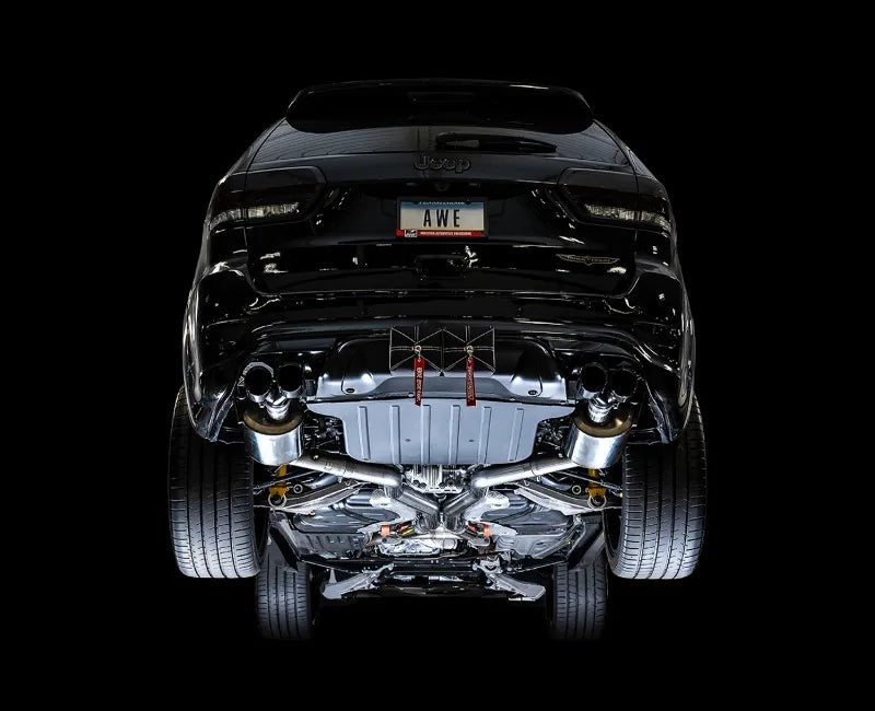 AWE Touring Edition Exhaust for Jeep Grand Cherokee SRT and Trackhawk - for use with stock tips (3015-31017)