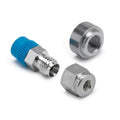 Autometer 1/8" NPTF MALE 3/16" Thermocouple Compress Fitting | Universal (5255)