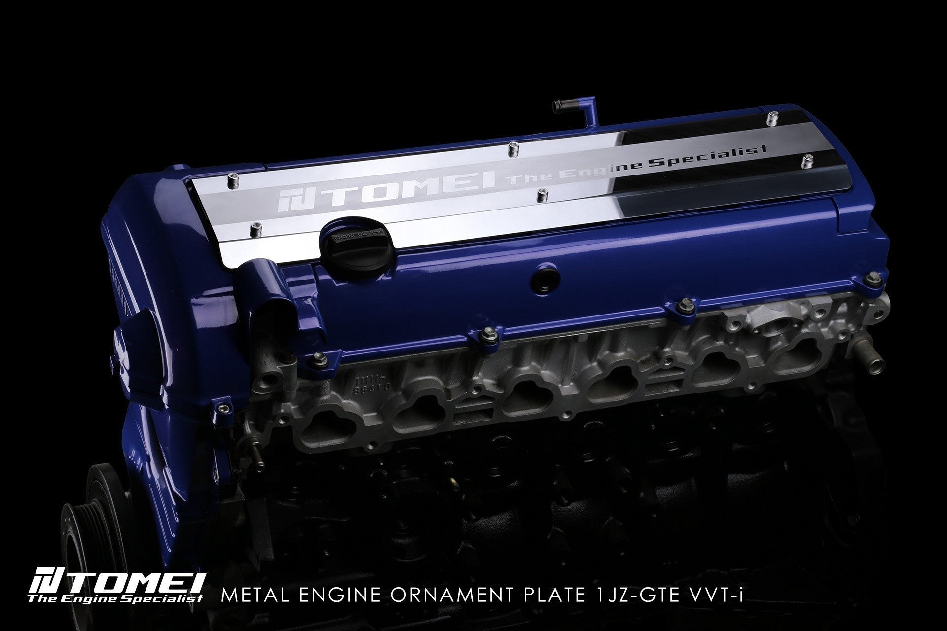 Tomei Metal Engine Ornament Plate | 1JZ-GTE VVTI (TE101A-TY04A)