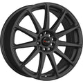 Drag Wheels DR66 Flat Black 15x7.5 | 4x100/4x114.3 (DR661575041073W1)