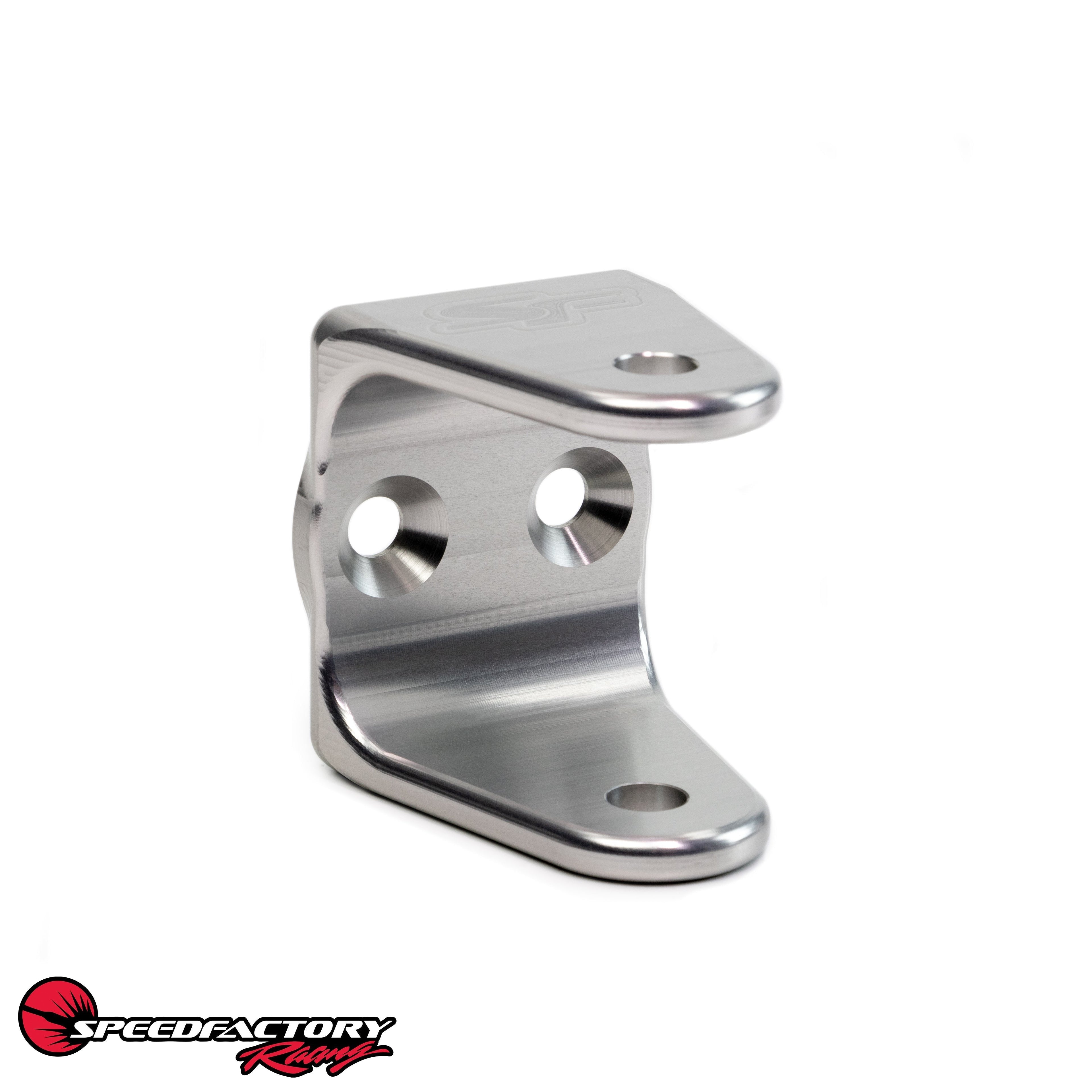 SpeedFactory Racing Billet Honda AWD / FWD Strange Engineering Rear Lower Shock Mount Brackets | 1992-2000 Honda Civic and 1994-2001 Acura Integra (SF-08-005)