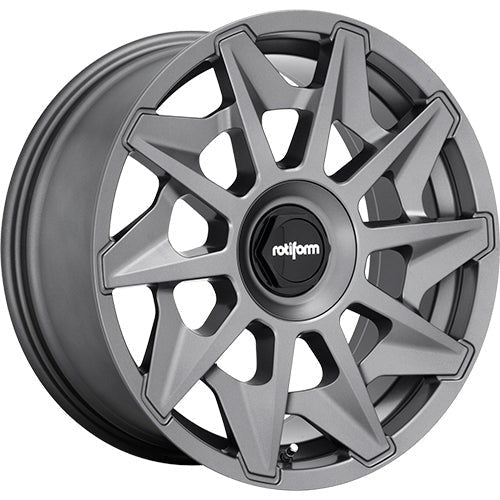 Rotiform Wheels CVT Matte Anthracite Gray 18x8.5 | 5x100/5x112 (R1281885F3+35)