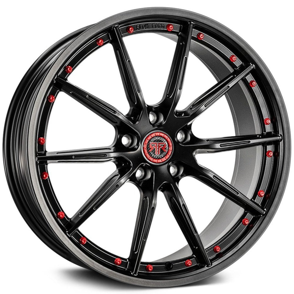 Revolution Racing RF1 Satin Black 20x10.5 | 5x115 (RF1-20105515R+22SB)