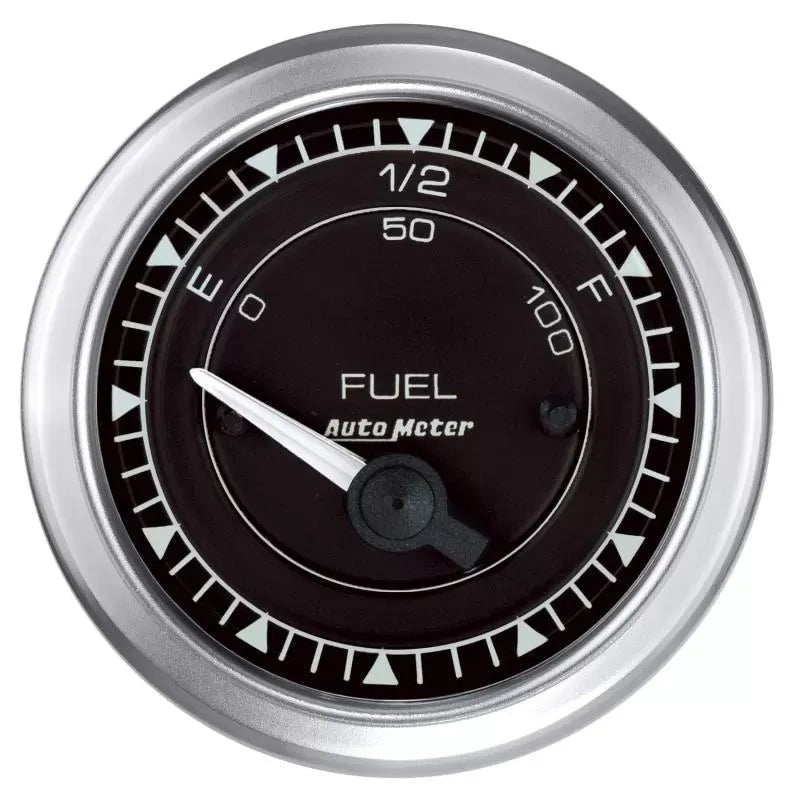 Autometer 2-1/16" 0-90 Ω Fuel Level Gauge Chrono | Universal (8114)