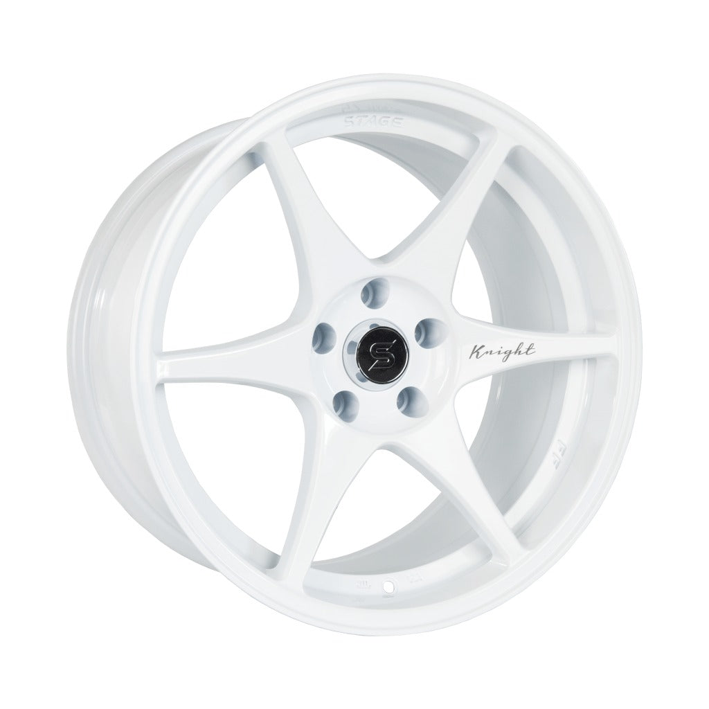 Stage Wheels Knight White 18x10.5 | 5x114.3 (KNI3715511)
