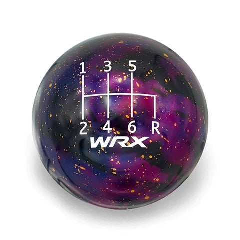 Billetworkz Cosmic Space Shift Knob - 6 Speed WRX Engraving | 2015-2023 Subaru WRX (BW-KNB-WRX6-SWRX)