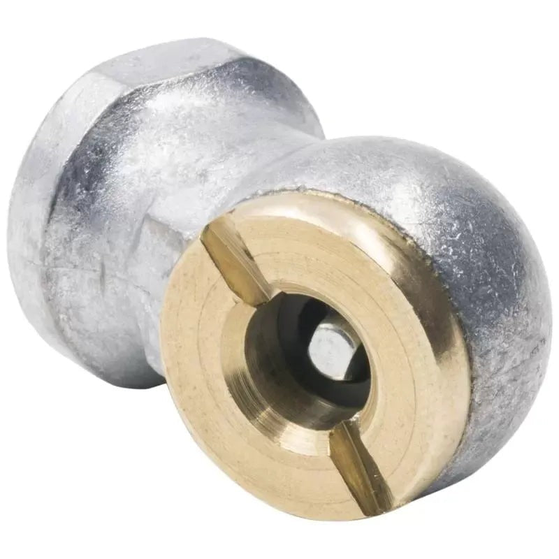 Autometer 1/4" NPT 90o BALL FOOT Air Chuck | Universal (2169)