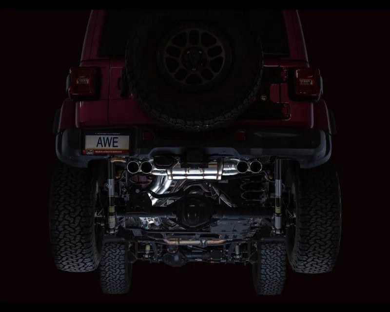 AWE Tuning SwitchPath Exhaust | 3" Diameter | No Tips for Jeep Wrangle 392 (3025-41392)