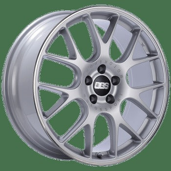BBS Wheels CHR Brilliant Silver w/ Polished Outer Lip Ring 20x9 | 5x120 (CH135SPO)