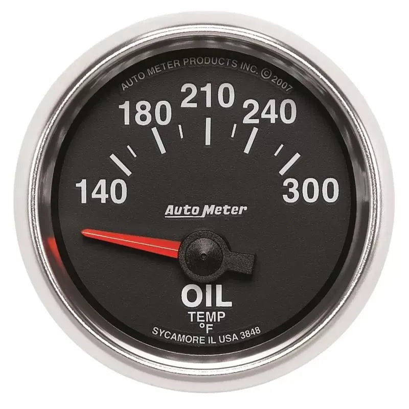 Autometer 2-1/16" 140-300 °F Oil Temperature Gauge GS | Universal (3848)