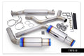 Tomei Expreme Ti Dual Exit Titanium Catback "Type D" | 2022+ Subaru WRX (TB6090-SB06B)