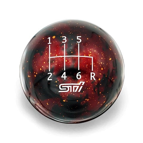 Billetworkz Cosmic Space Shift Knob - 6 Speed STI Engraving | 2004-2021 Subaru WRX STI (BW-KNB-STI6-SSTI)
