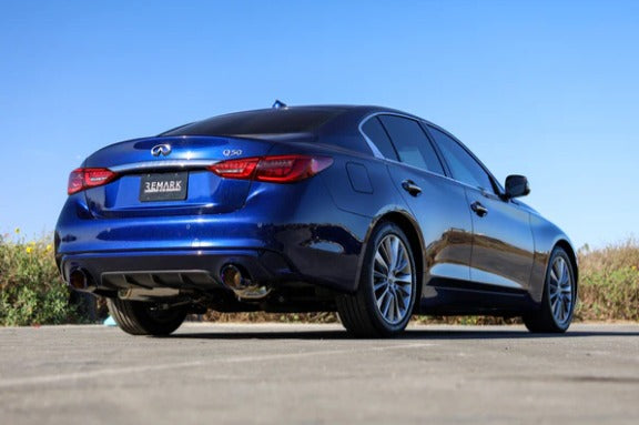 Remark Axleback Exhaust w/Mufflers | 2014-2024 Infiniti Q50 RWD (RO-TSQ5/TTQ5-DM)