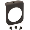 Autometer 2-1/16" Single Gauge Mounting Panel Black Aluminum | Universal (2236)