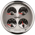 Autometer 5" 100 PSI/100-250 °F/8-18V/240-33 Ω Quad Gauge American Muscle | Universal (1212)