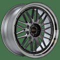 BBS Wheels LM Diamond Black w/ Diamond Cut Machined Lip 21x10 | 5x112 (LM410DBPK)