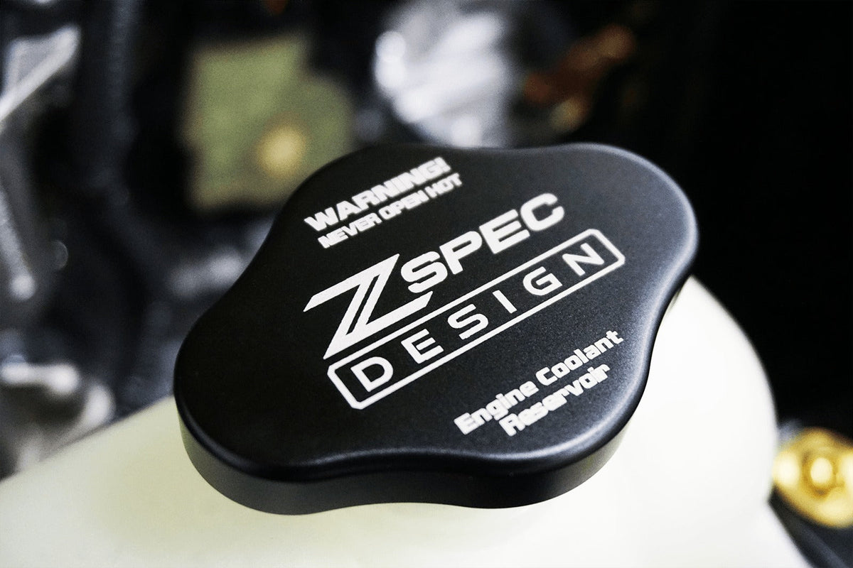 ZSPEC Billet Fluid Reservoir Cap Covers Set | 2023+ Nissan Z (00843612186911)