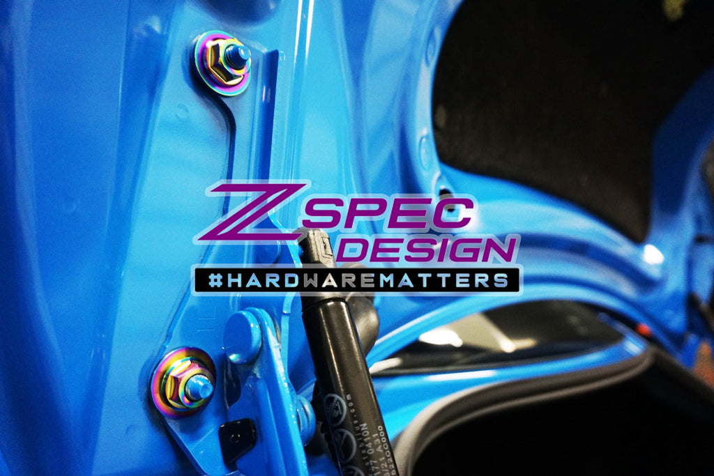 ZSPEC Trunk Area Titanium Fastener Kit | 2022+ Toyota GR86/Subaru BRZ (00843612124142)