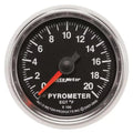 Autometer 2-1/16" 0-2000 °F Pyrometer EGT Gauge GS | Universal (3845)