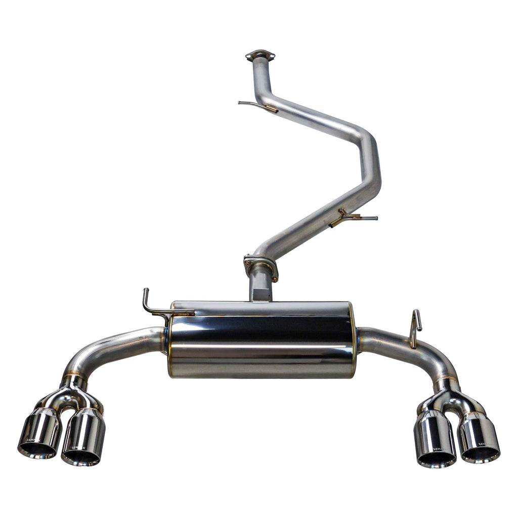 Remark QUIET-Spec Quad Exit Catback Exhaust | 2023+ Toyota Corolla Hatchback (RK-C4063T-01)