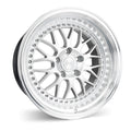 ESR Wheels SR01 Hypersilver w/ Machined Lip 19x9.5 | 5x120 (99552035 SR01HS-ML)
