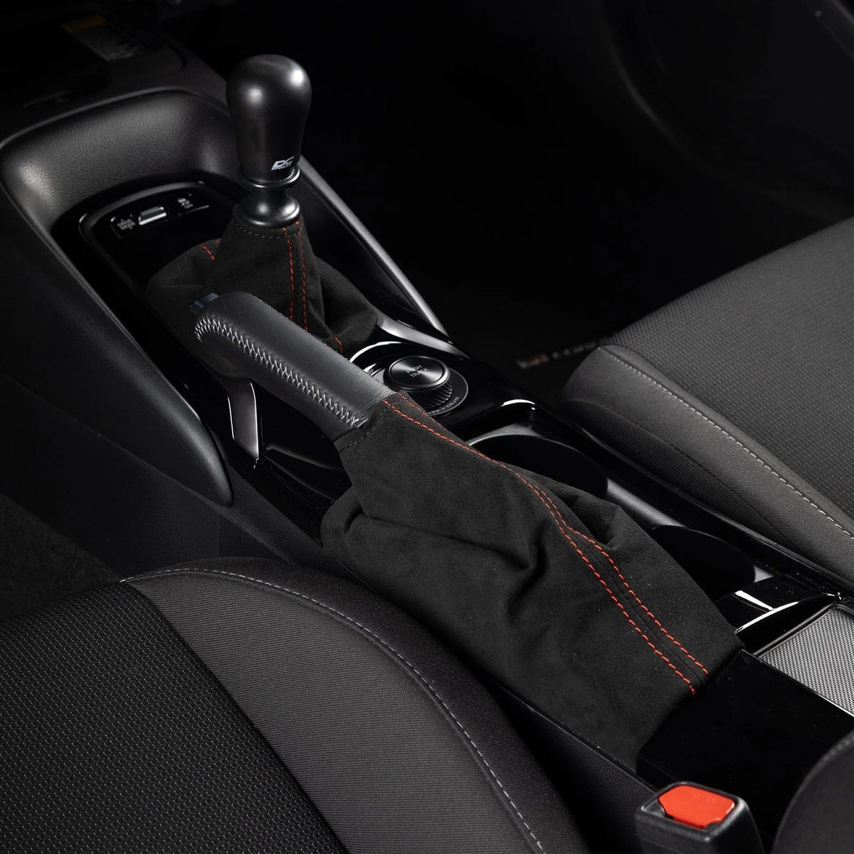 DC Sports Alcantara Shift Boot | 2023+ Toyota GR Corolla (DCS-SBA-03-02)