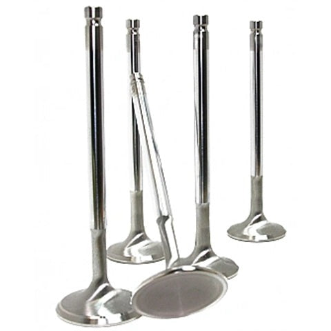 GSC P-D Chrome Polished Super Alloy Exhaust Valve - 30.5mm Head | 1992-2006 Mitsubishi Evo 1/2/3/4/5/6/7/8/9 and 1990-1999 Mitsubishi Eclipse/Eagle Talon/Plymouth Laser (2005-8)
