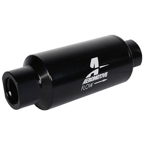 Aeromotive 10 Micron In-Line Fuel Filter with ORB-10 Ports (12350)