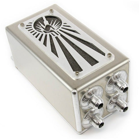 SpeedFactory Racing Rising Sun Oil Catch Can | 1994-2001 Acura Integra and 1992-2000 Honda Civic (SF-02-034)