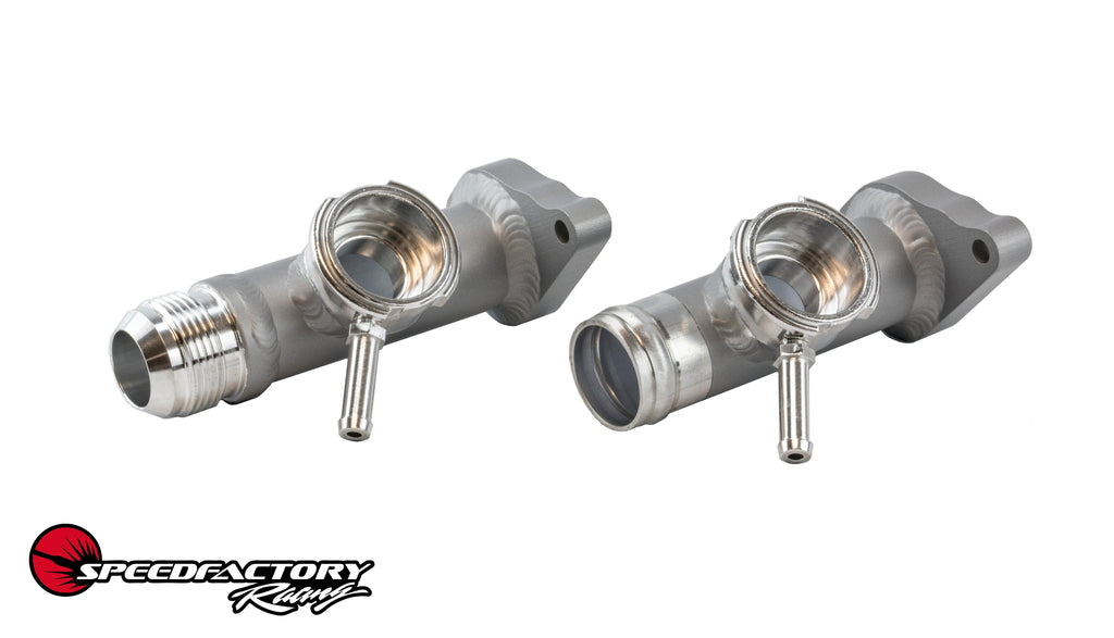 SpeedFactory Racing B-Series Upper Coolant Fill Neck | 1994-2001 Acura Integra and 1999-2000 Honda Civic Si (SF-06-062)