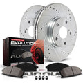 Power Stop Front & Rear Z23 Evolution Brake Kit | 2014-2015 Infiniti Q60 (K9063/K3022/K9065)