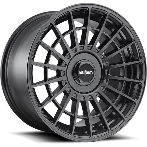 Rotiform Wheels LAS-R Matte Black 19x8.5 | 5x108/5x120 (R142198523+45)