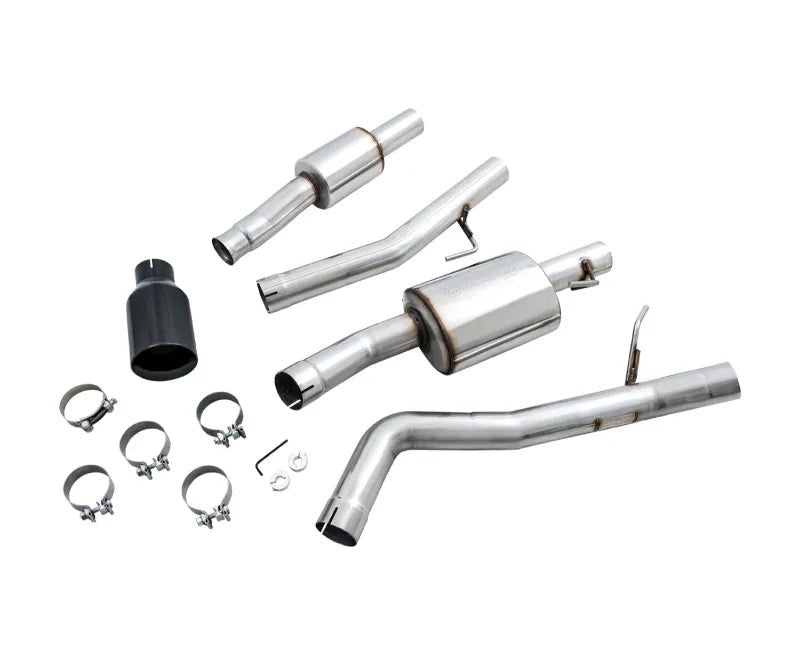 AWE Tread Edition Catback Single-Side Exhaust for Jeep JT 3.6L - Diamond Black Tip (3015-23103)