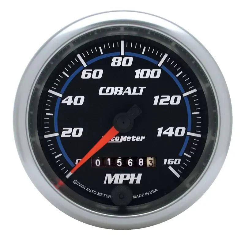 Autometer 3-3/8" 0-160 MPH Speedometer Gauge Cobalt | Universal (6293)