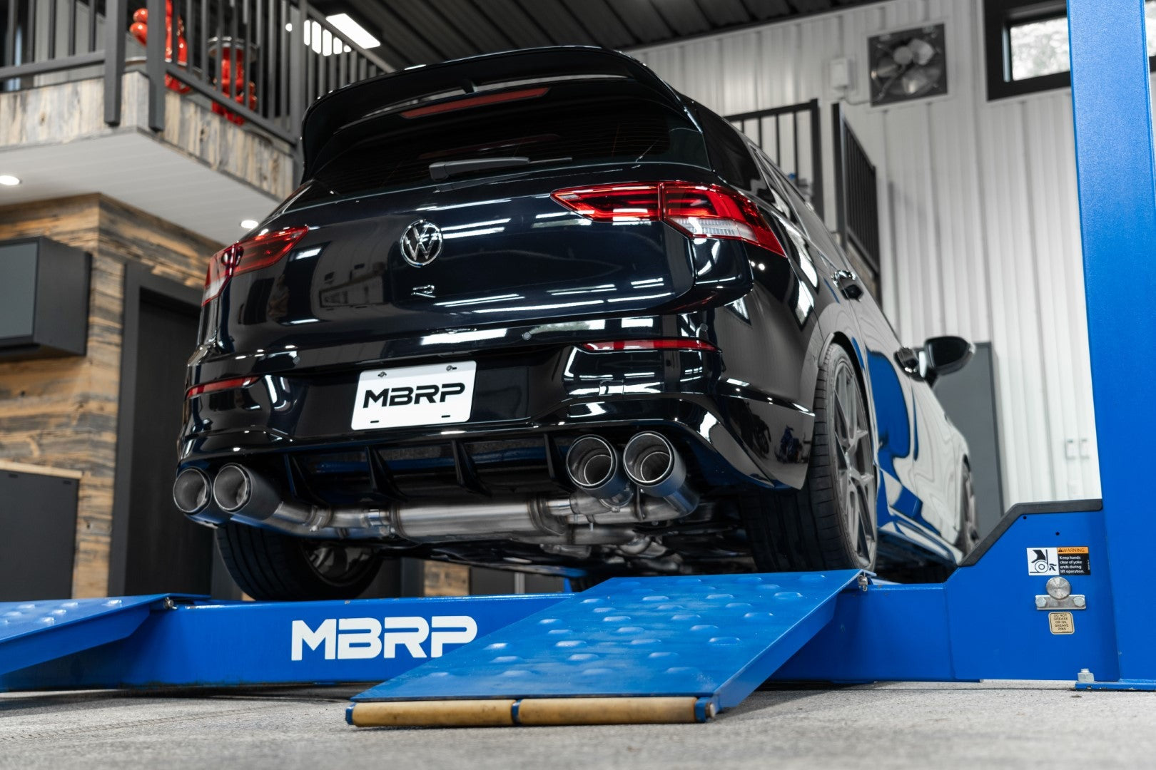 MBRP Stainless Steel 3" Cat-Back - 2.5" Dual Split Exit | 2022 - 2024 VW MK8 Golf GTI (S4617)