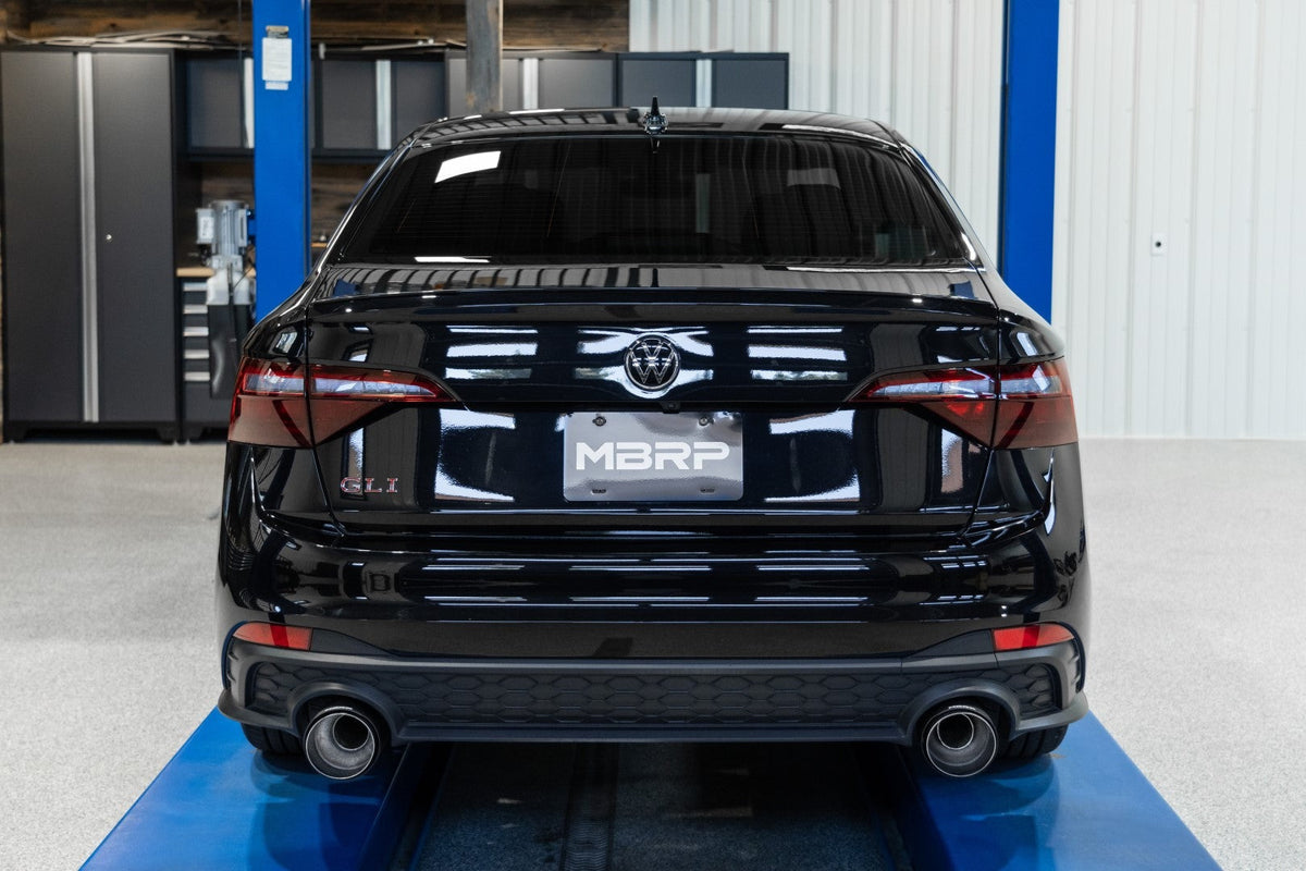 MBRP Stainless Steel 2.5" Cat-Back - Dual Split Exit | 2022-2023 VW Jetta GLI (S4615)