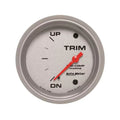 Autometer 2-5/8" UP/DOWN Trim Level Gauge Marine Silver ULTRA-LITE | Universal (200767-33)