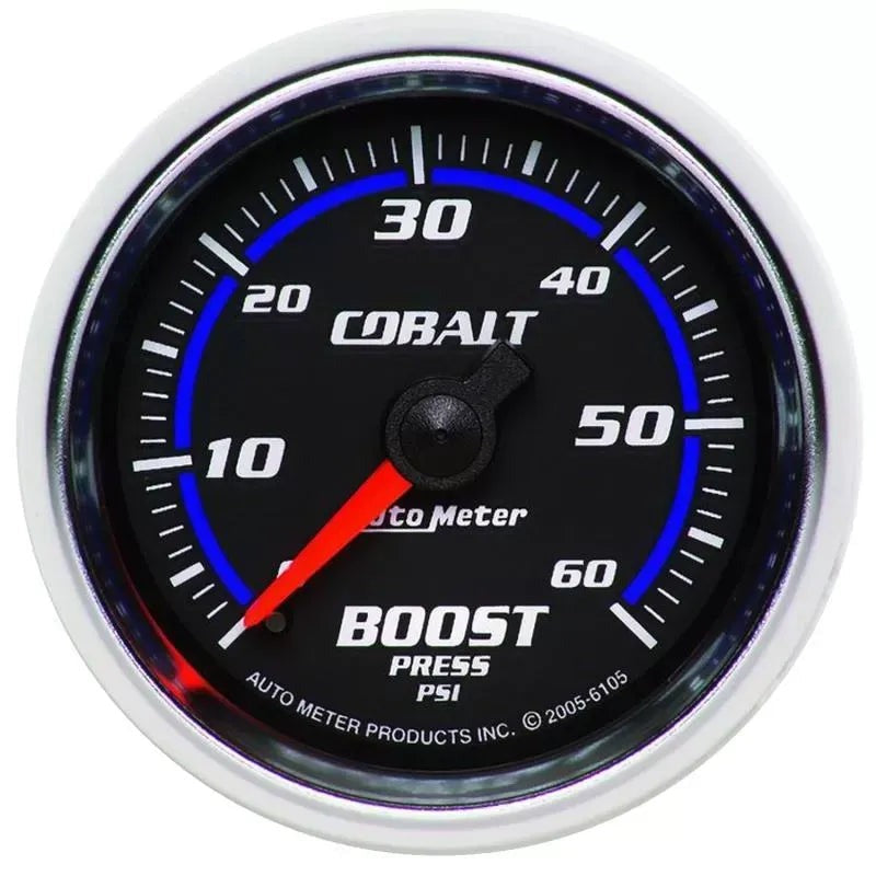 Autometer 2-1/16" 0-60 PSI Boost Gauge Cobalt | Universal (6105)