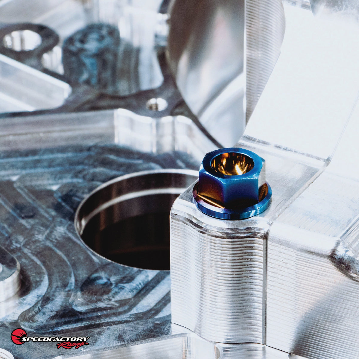 SpeedFactory Racing Titanium Transmission to Engine Bolt Kits | 2002-2006 Acura RSX Type-S, 1990-2001 Acura Integra, and 2006-2015 Honda Civic Si (SF-02-075-B/D-M12)