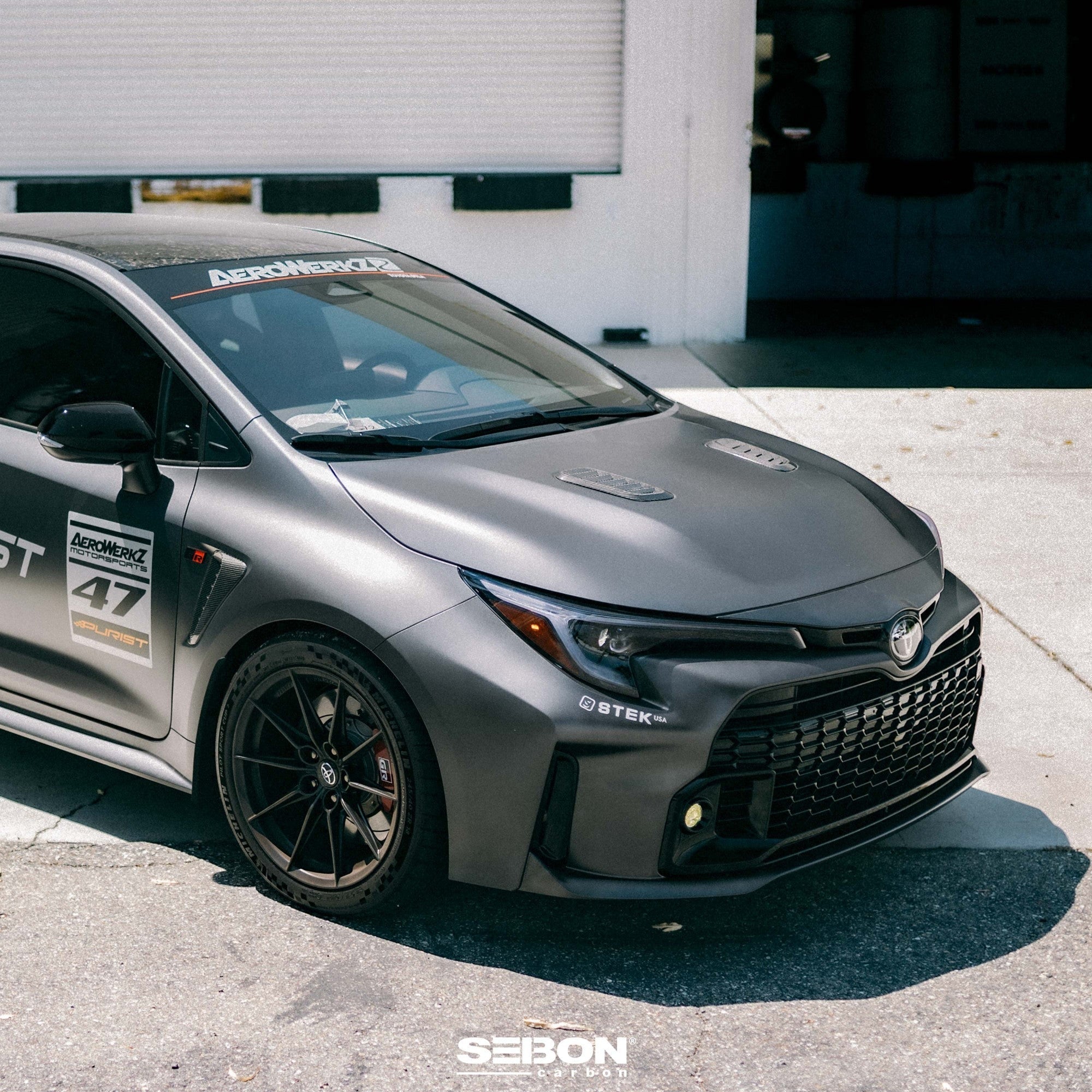 Seibon Carbon Hood Vents | 2023+ Toyota GR Corolla (HV23TYGRCOR)